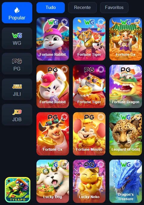 Usuário acessando plataformas da Tysapo.com no celular